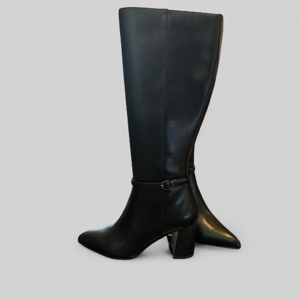 Anne Klein Black Heeled Boots